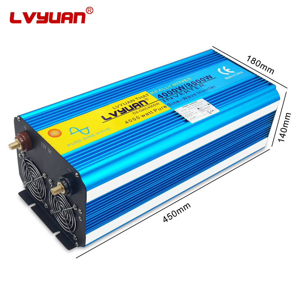 Pure Sine Wave Inverter - Lvyuan 家庭用 4000W 8000W ソーラーパワーインバーター DC