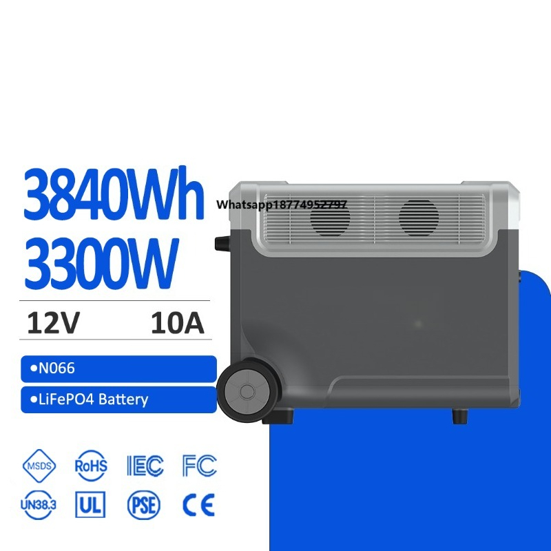 SAMAS 3840wh3300W ポータブルエネルギーステ - Pure Sine Wave Inverter のレビューと価格