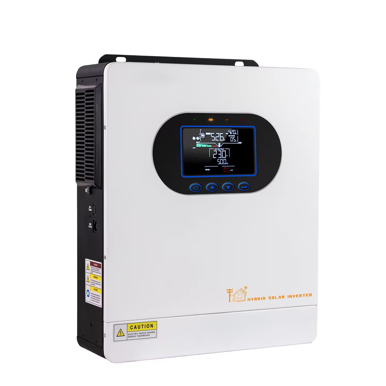 ハイブリッドソーラーインバーター 6.2KW 48V 単相  - Pure Sine Wave Inverter のレビューと価格