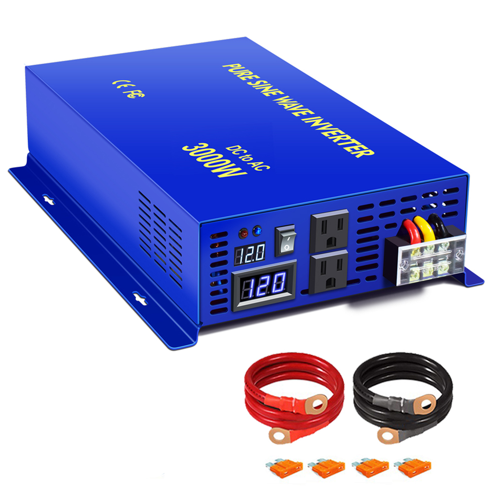 2026年激安販売 WZRELB 3000W 車載用家庭用電 - Pure Sine Wave Inverter のレビューと価格